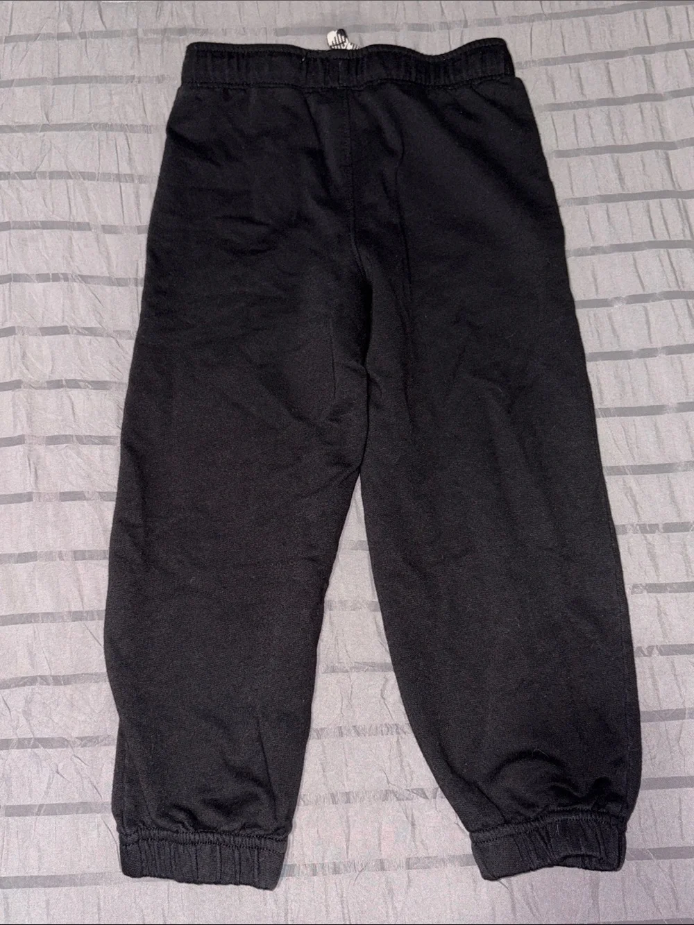 wonder nation Black Kids Jogger Pants with Contrast Drawstring